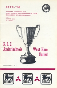 Anderlecht v West Ham United