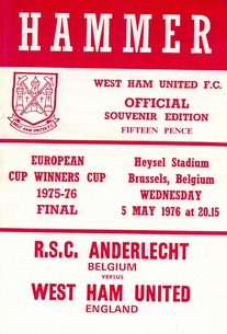 Anderlecht v West Ham United