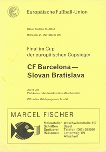 Slovan Bratislava v Barcelona