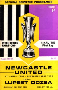 Newcastle United v Ujpest Dozsa