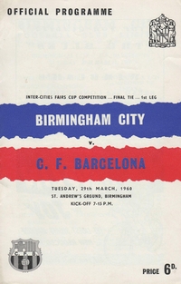 Birmingham City FC v CF Barcelona