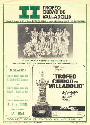 28-30  1973.   "Trofeo Ciudad de Valladolid"