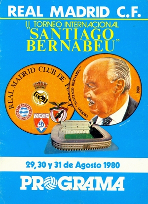 29-31  1980.   `Trofeo Santiago Bernabeu`