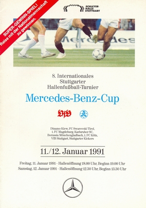 11 -12  1991.     - "8.Internationales HT Mercedes-Benz Cup".