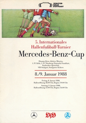 8-9  1988.     - "Mercedes Benz Cup `88"