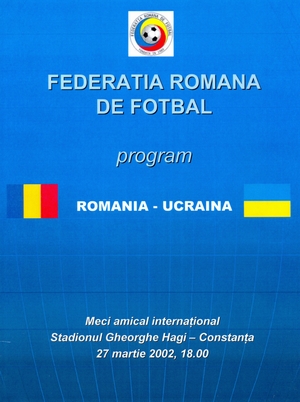 Pirate programme: 27/03/2002 Romania vs. Ukraine