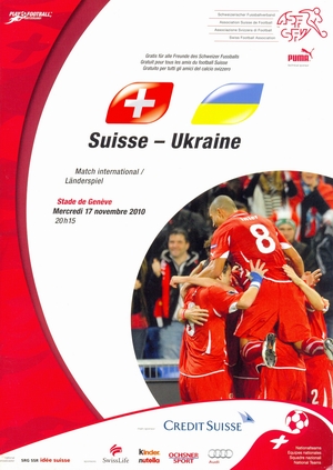 17/11/2010 Geneve Friendly Switzerland vs. Ukraine