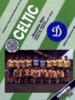 Celtic vs. Dynamo Kiev 22/10/1986