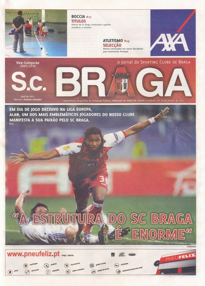 SC Braga vs. Dynamo Kiev 14/04/2011